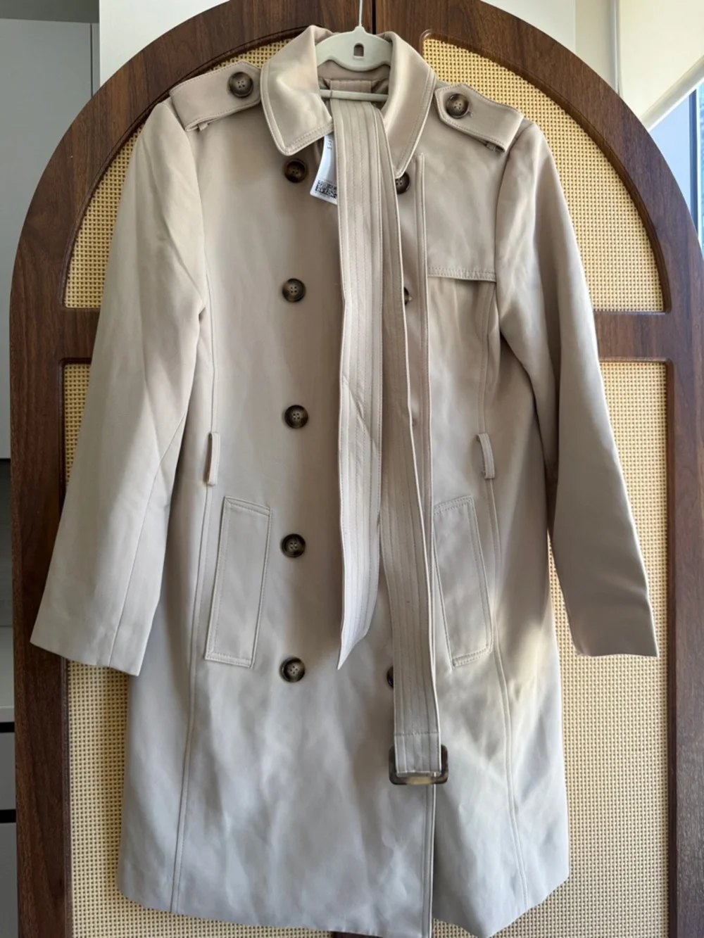 H&M trench coat XS - NWT! - Picture 5 of 6